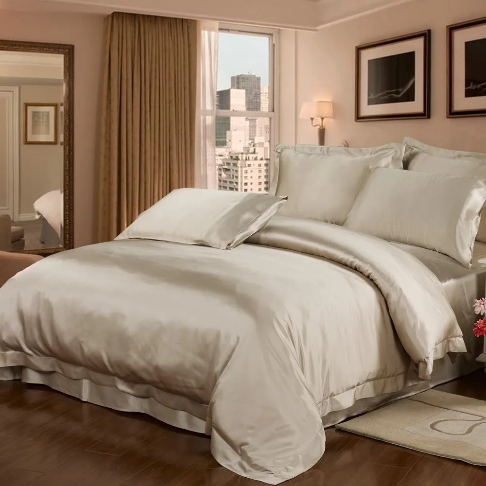 22 Momme Seamless Pure Mulberry Silk Duvet Cover