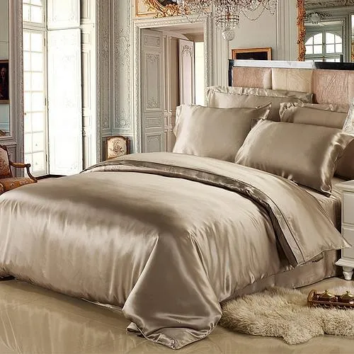 25 Momme Seamless Pure Mulberry Silk Duvet Cover