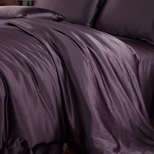 25 Momme Seamless Pure Mulberry Silk Duvet Cover