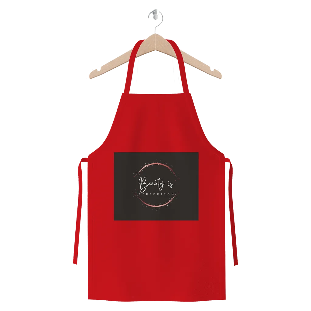 Beauty is Perfection Premium Jersey Apron