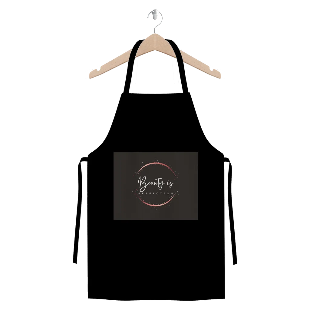 Beauty is Perfection Premium Jersey Apron