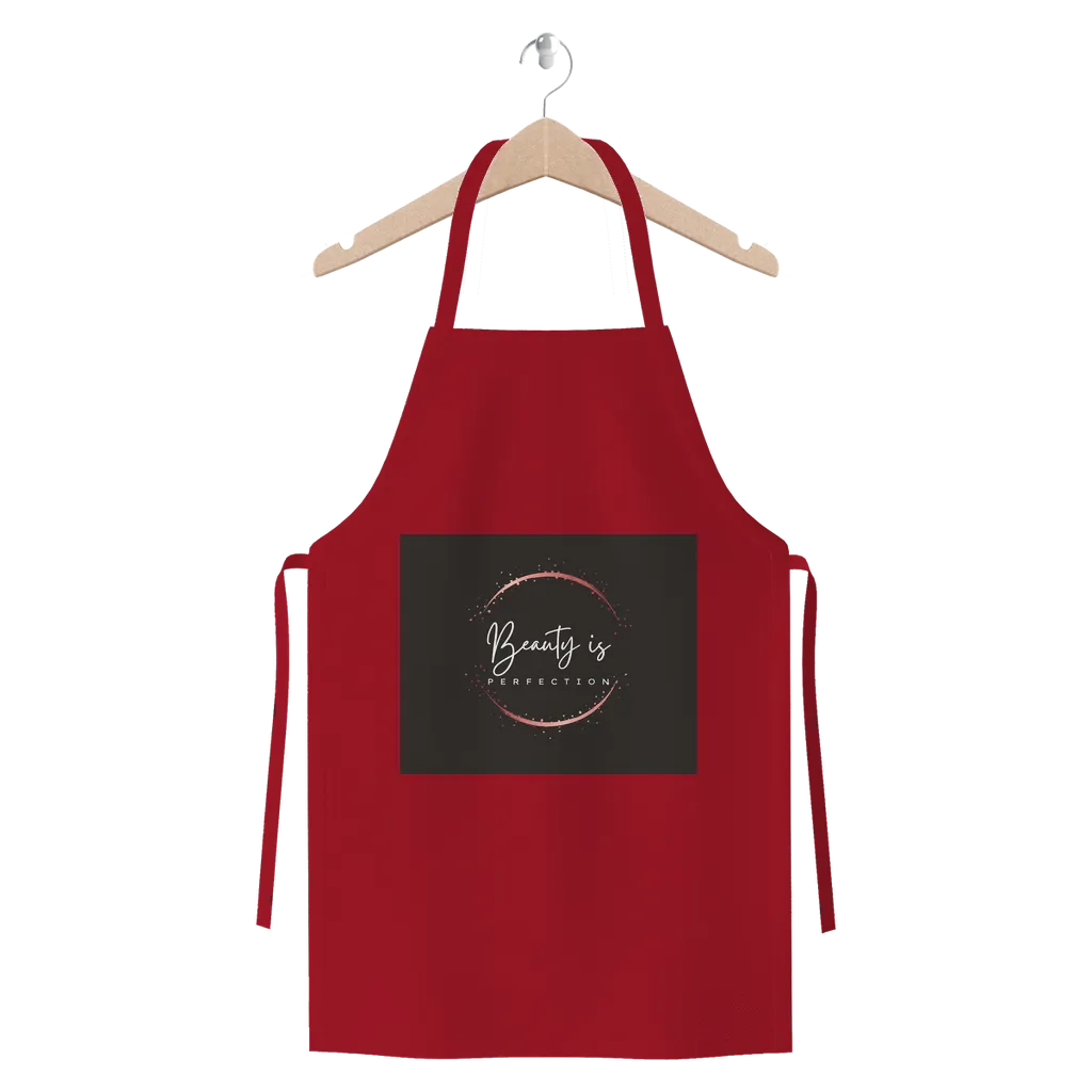 Beauty is Perfection Premium Jersey Apron