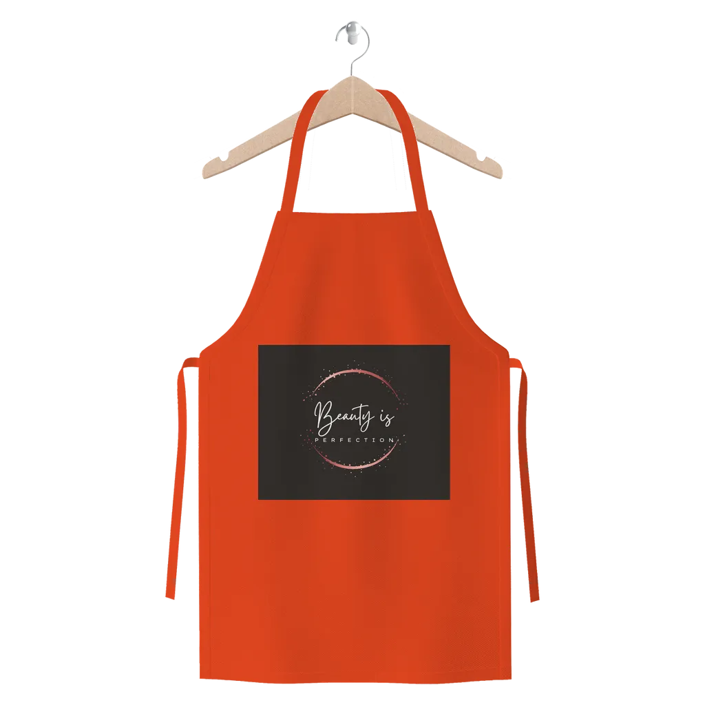 Beauty is Perfection Premium Jersey Apron