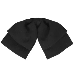 Black Floppy Uniform Bow Tie