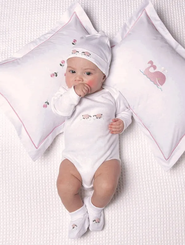 Booties, Sheep (Pink)