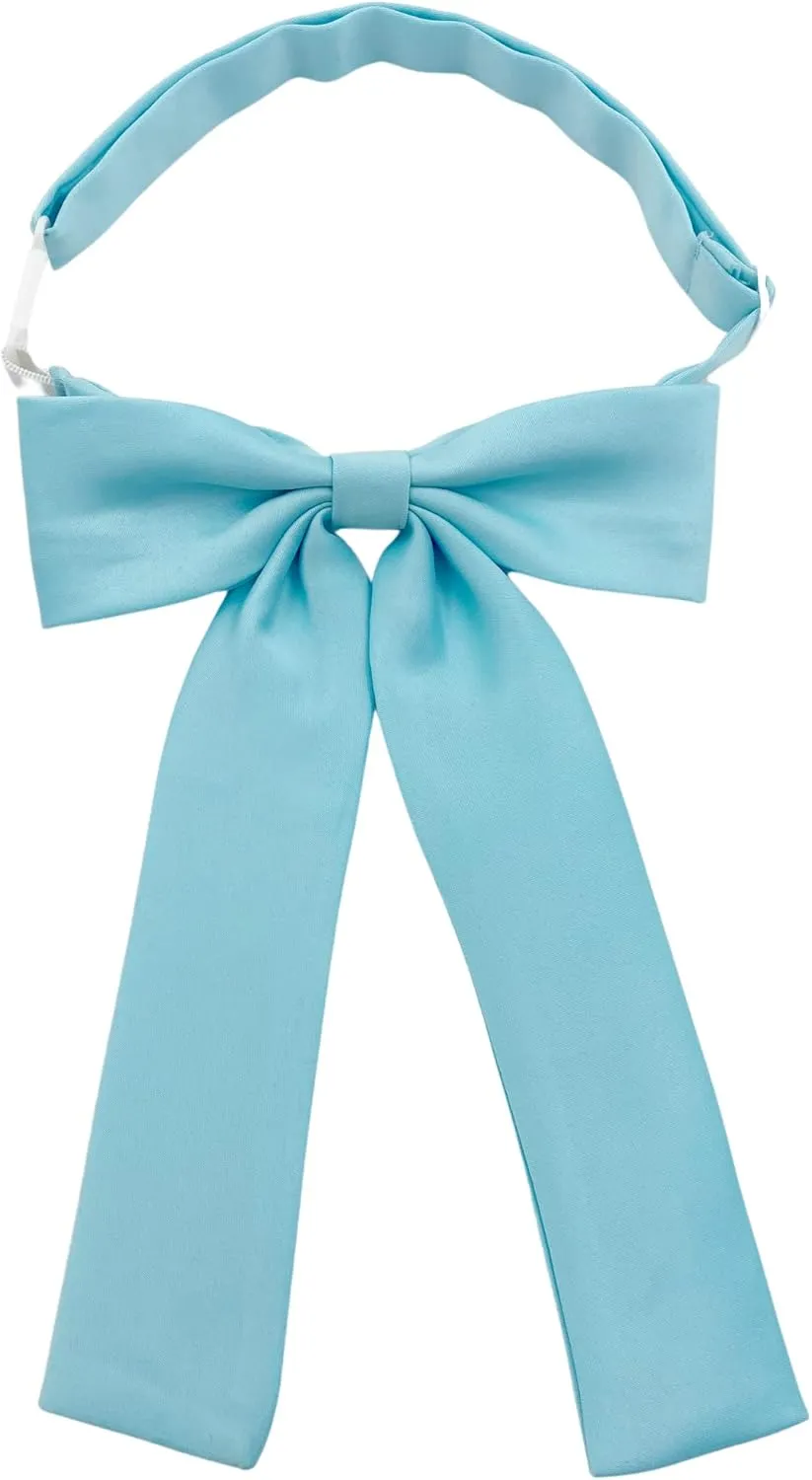 Bow Tie For Women, Satin Elegant Bowtie for Dresses & Graduation & School Uniform & Weddings UY-WBT-8