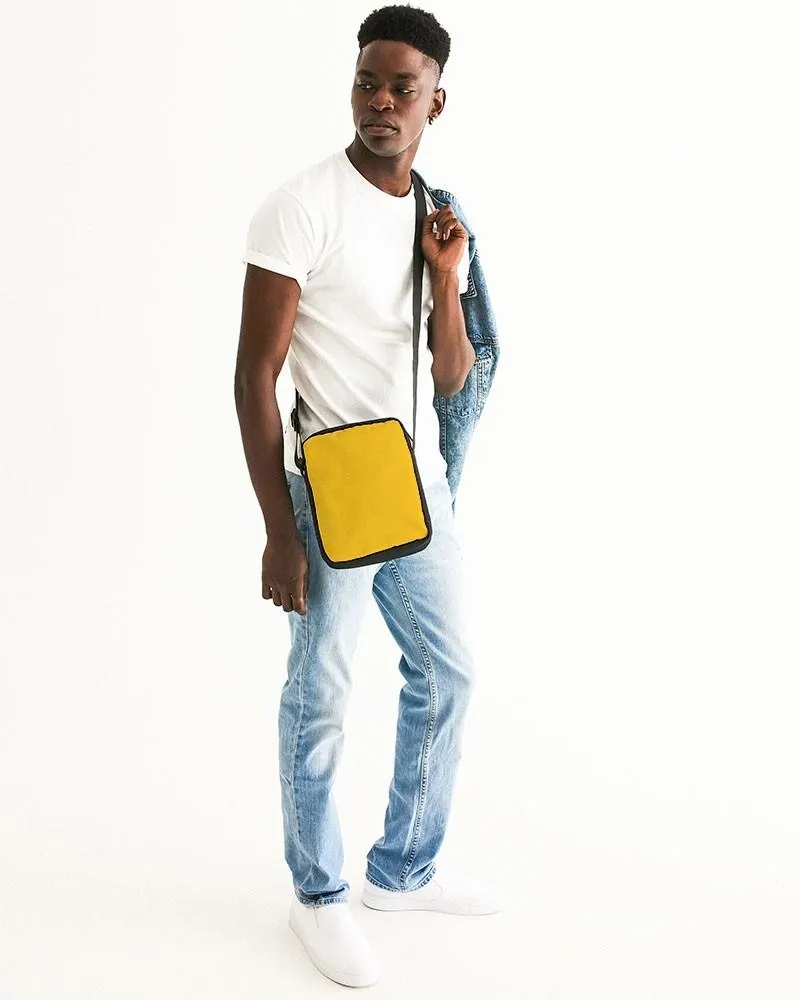 Bright Orange Yellow Messenger Pouch | Bright Pure Orange Yellow | C0M25Y100K0