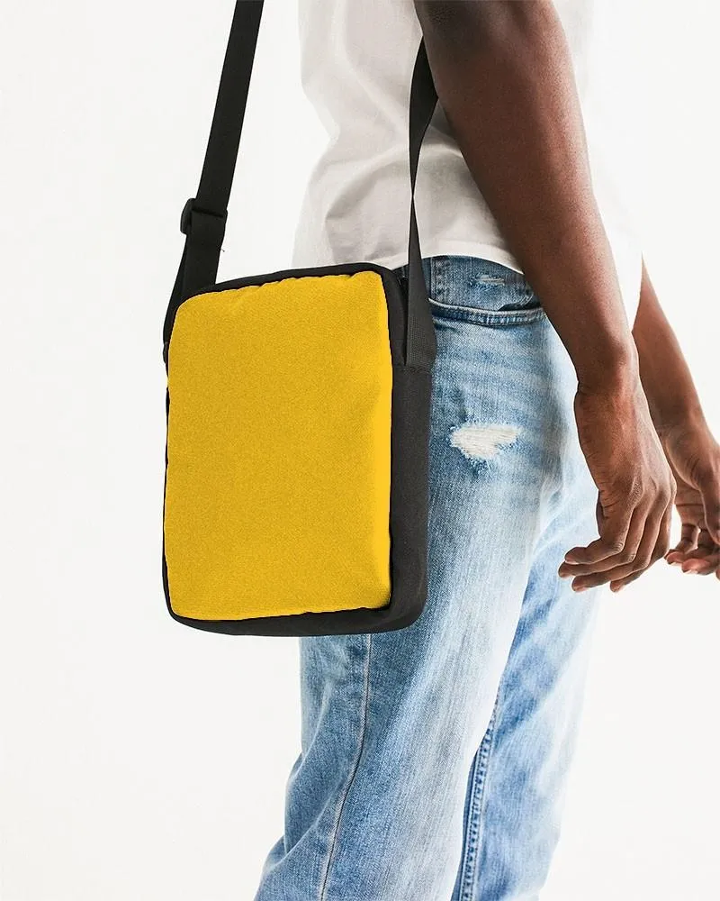 Bright Orange Yellow Messenger Pouch | Bright Pure Orange Yellow | C0M25Y100K0