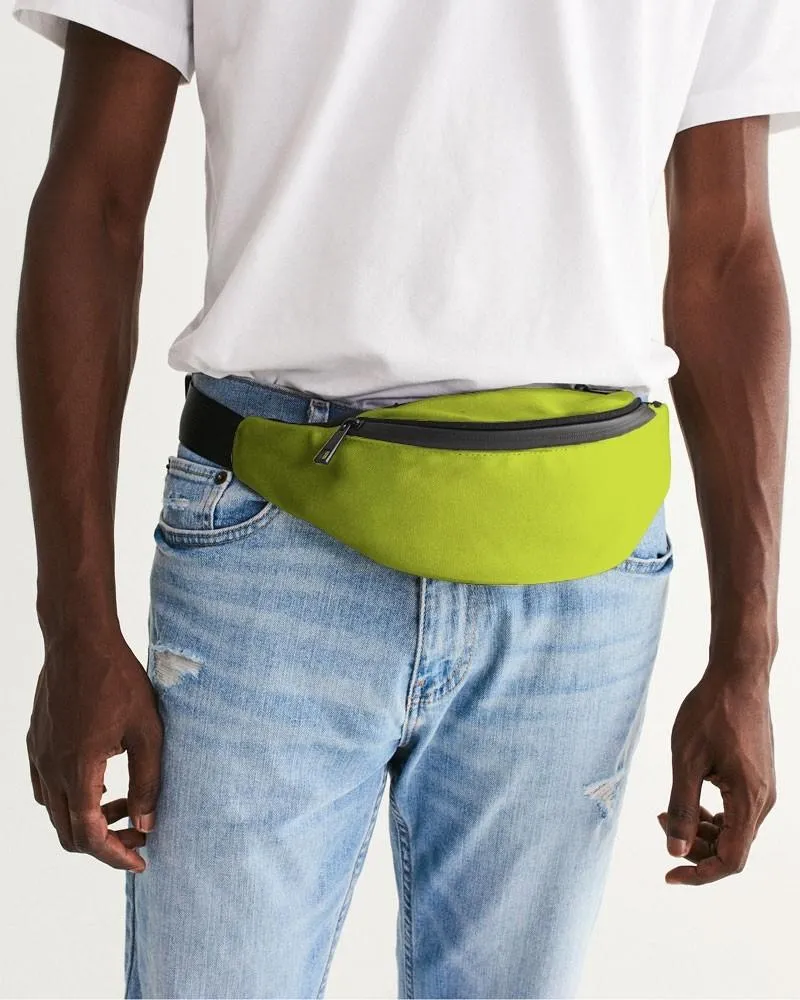 Bright Yellow Warm Green Belt Bag | Bright Pure Yellow Warm Green | C25M0Y100K0