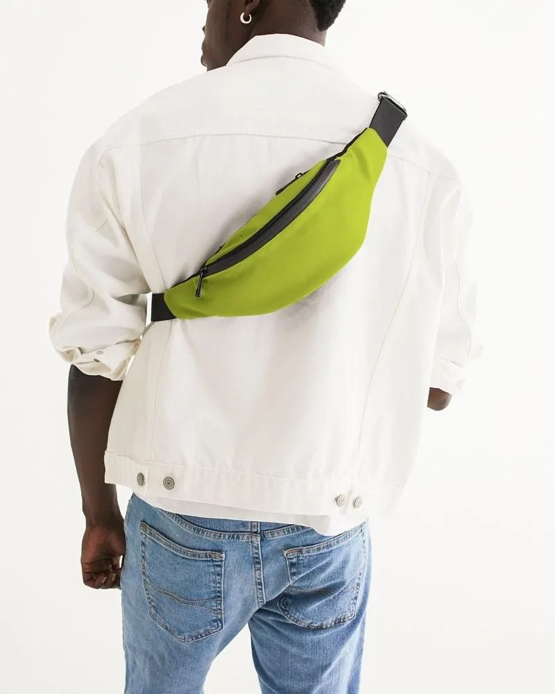 Bright Yellow Warm Green Belt Bag | Bright Pure Yellow Warm Green | C25M0Y100K0