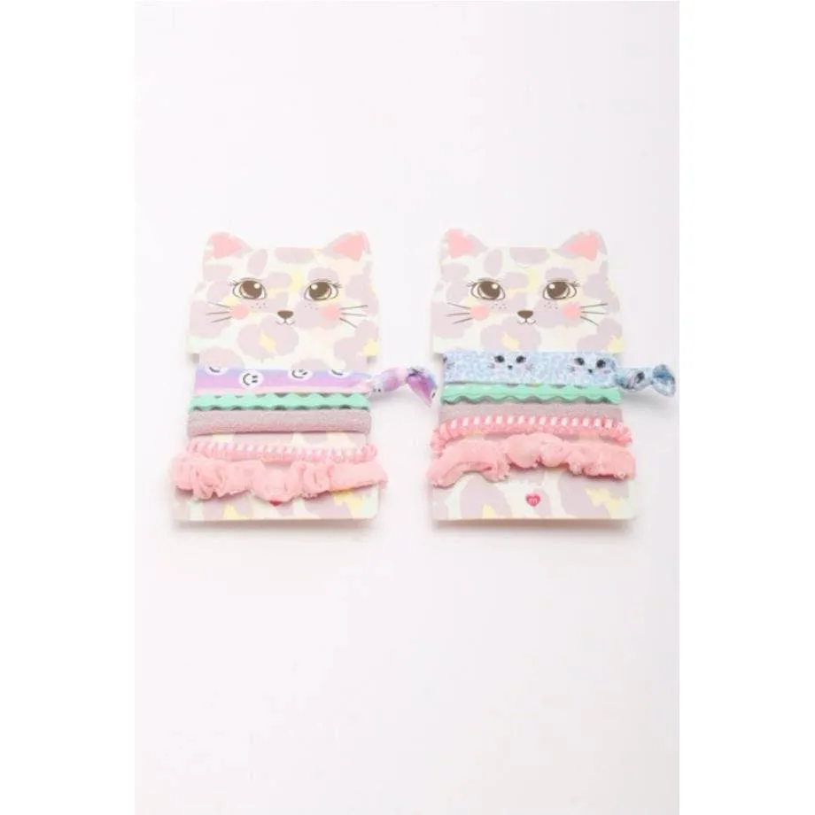 Cat Variety Hair Tie Set