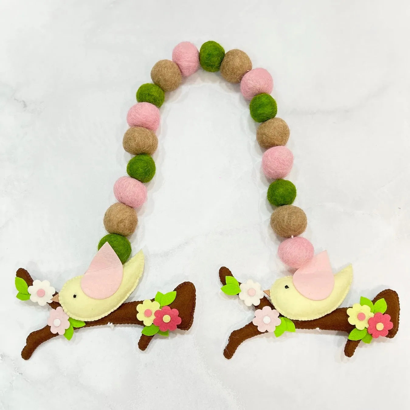 Curtain Tie - Bird Haven