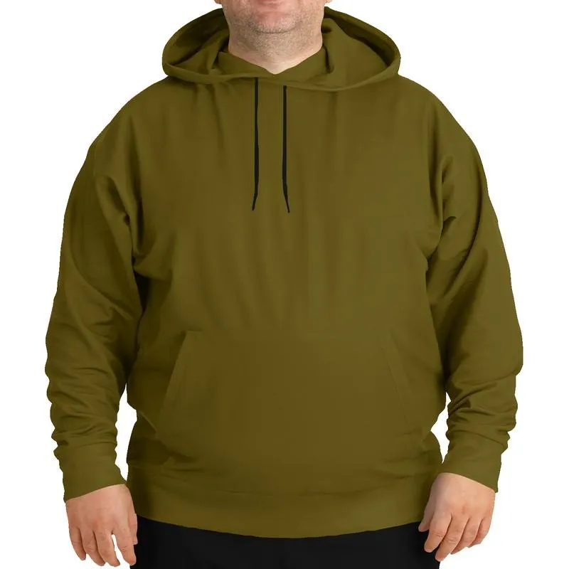 Dark Yellow Hoodie | Unisex | with PLUS sizes | C0M12Y100K80
