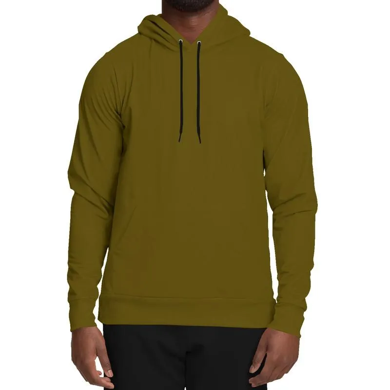 Dark Yellow Hoodie | Unisex | with PLUS sizes | C0M12Y100K80