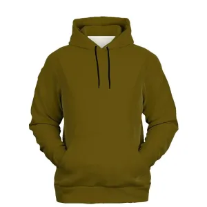 Dark Yellow Hoodie | Unisex | with PLUS sizes | C0M12Y100K80