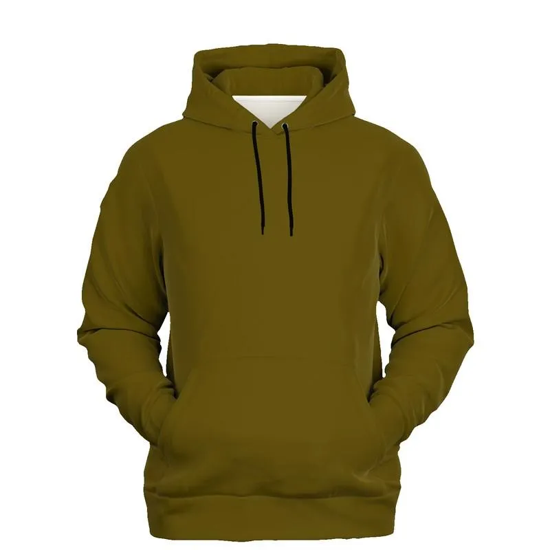 Dark Yellow Hoodie | Unisex | with PLUS sizes | C0M12Y100K80