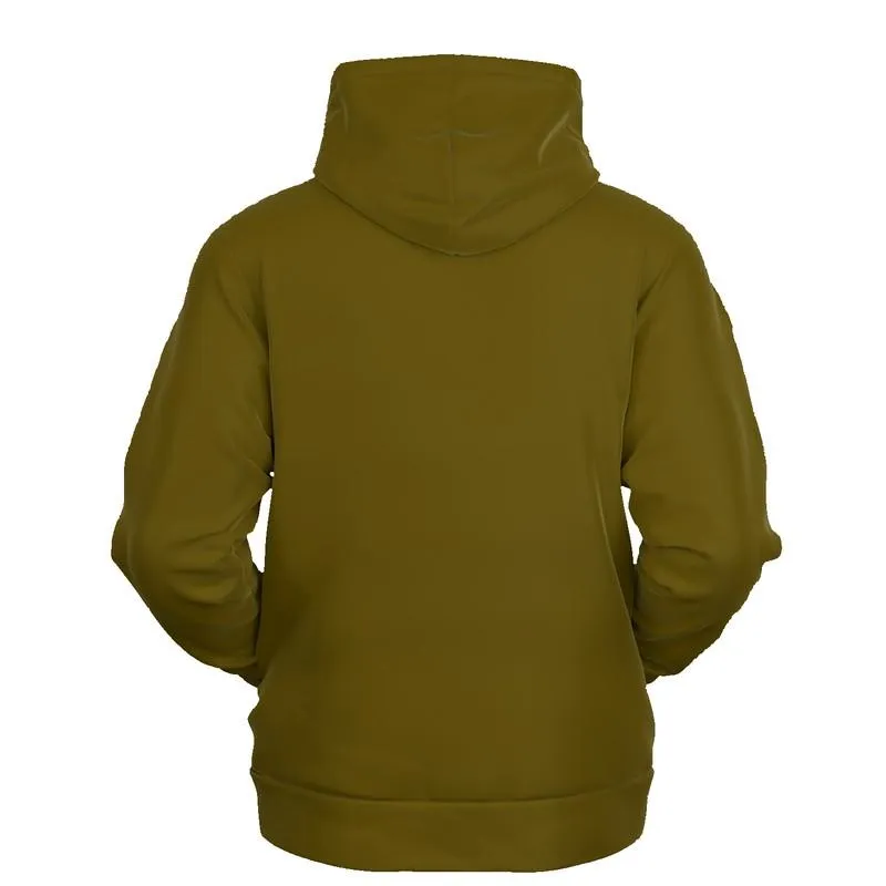 Dark Yellow Hoodie | Unisex | with PLUS sizes | C0M12Y100K80