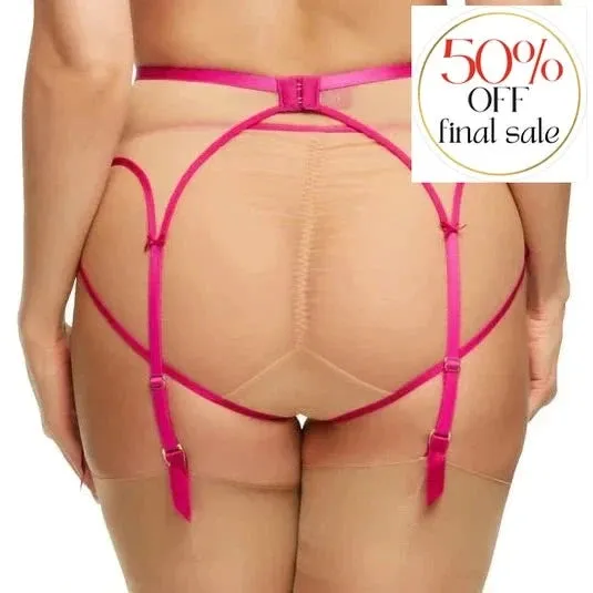 Dita Von Teese Femmoiselle Suspender in Pomegranate D46034