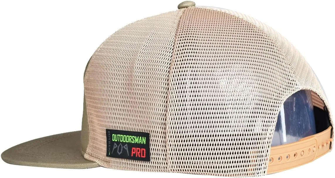 EDTREK Outdoorsman Pro 7-Panel Flat Brim Snapback Hat