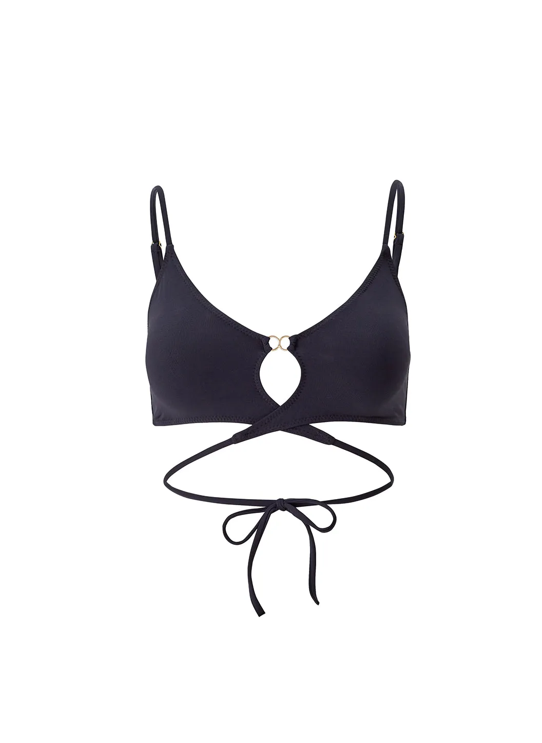 Faro Black Bikini Top