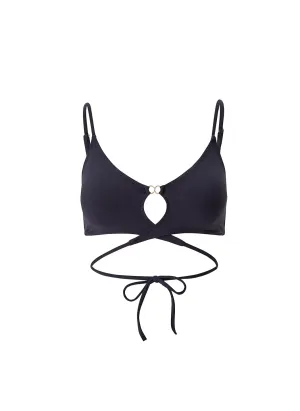 Faro Black Bikini Top