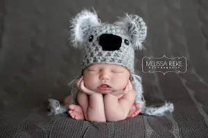 Koala Bear Baby Hat
