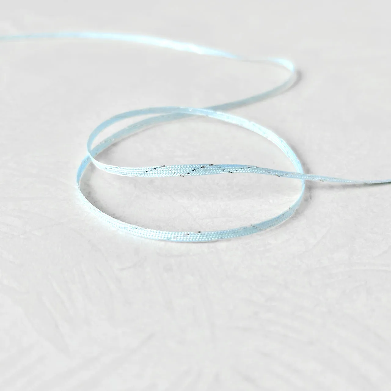 Light Blue & Metallic Silver Trim