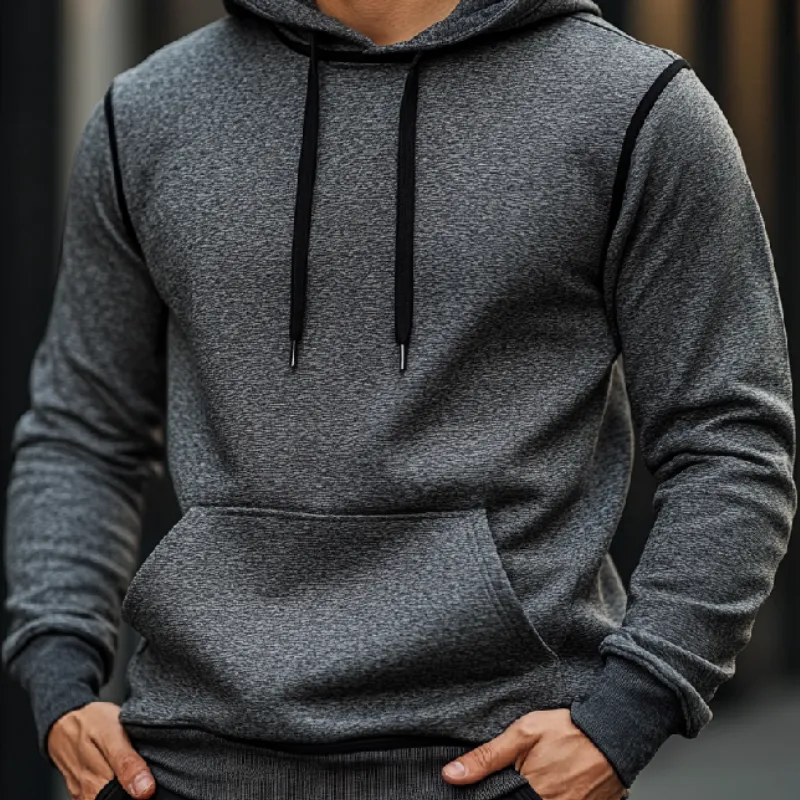 Men's Fashion Casual Sports Long Sleeve Hoodie 77165289F
