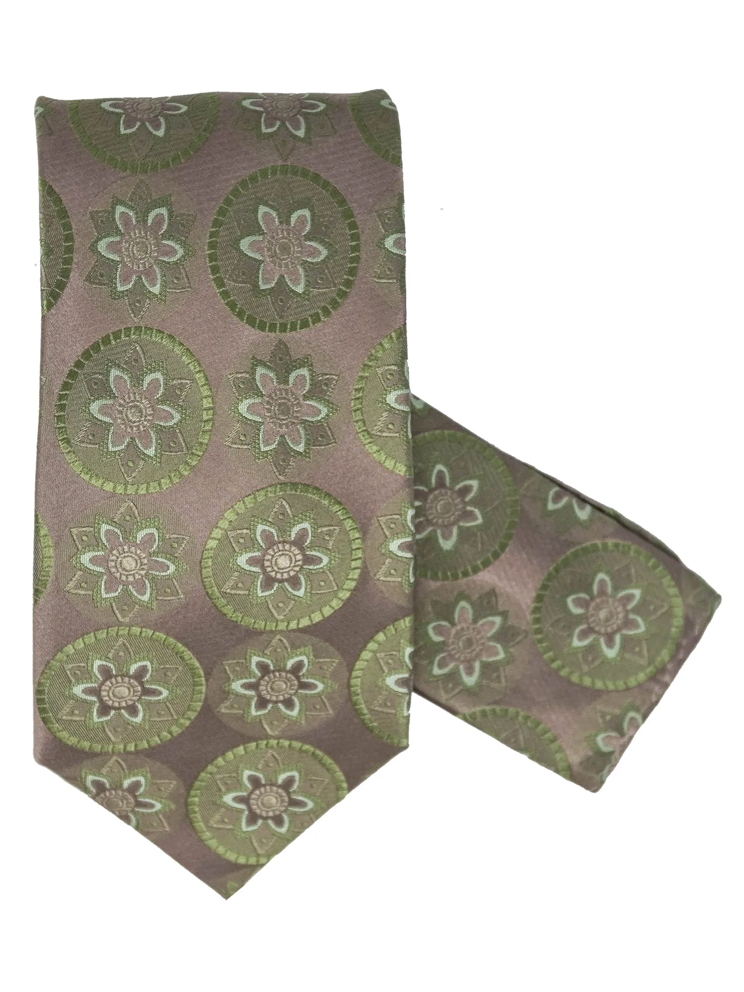 Men's Silk Woven Wedding Neck Tie With Handkerchief