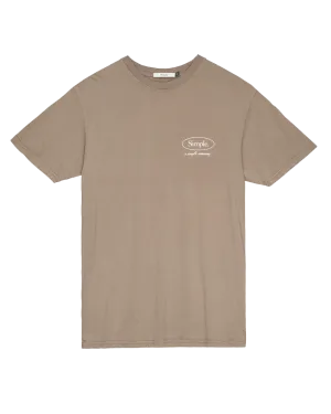 Oval T-Shirt in Sand