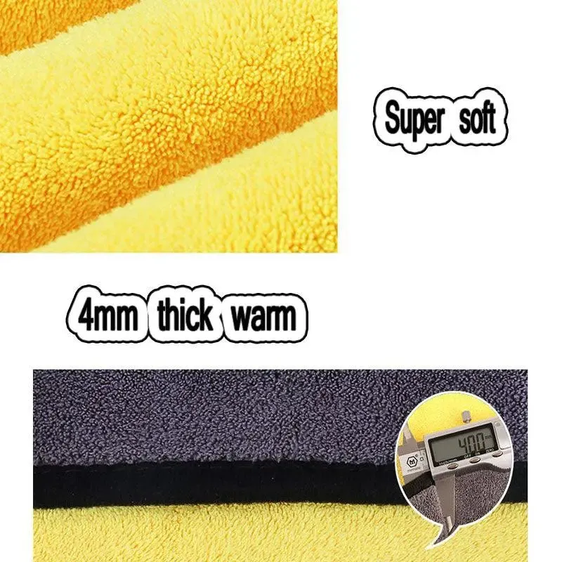 Pet towel absorbent yellow