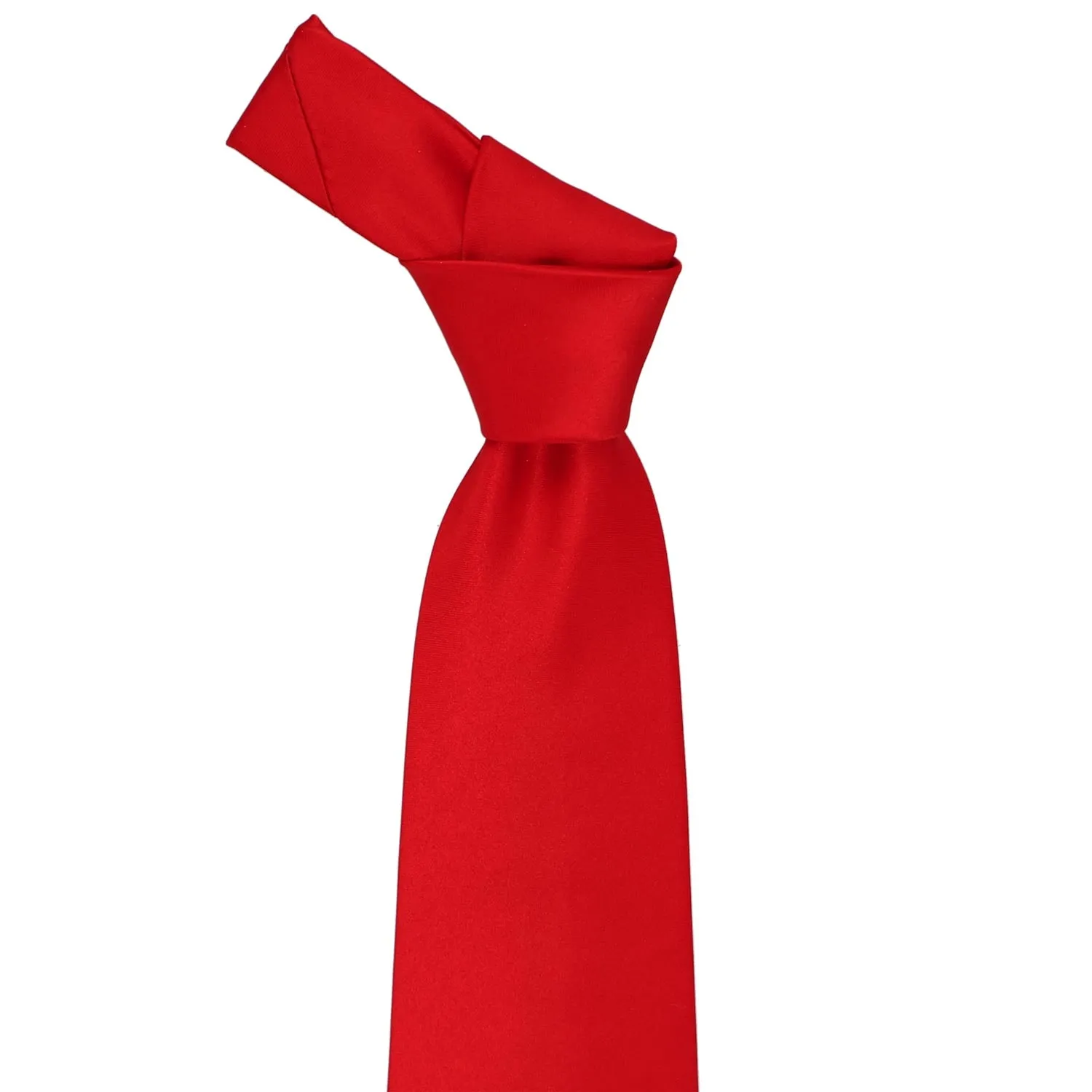Red Solid Color Necktie