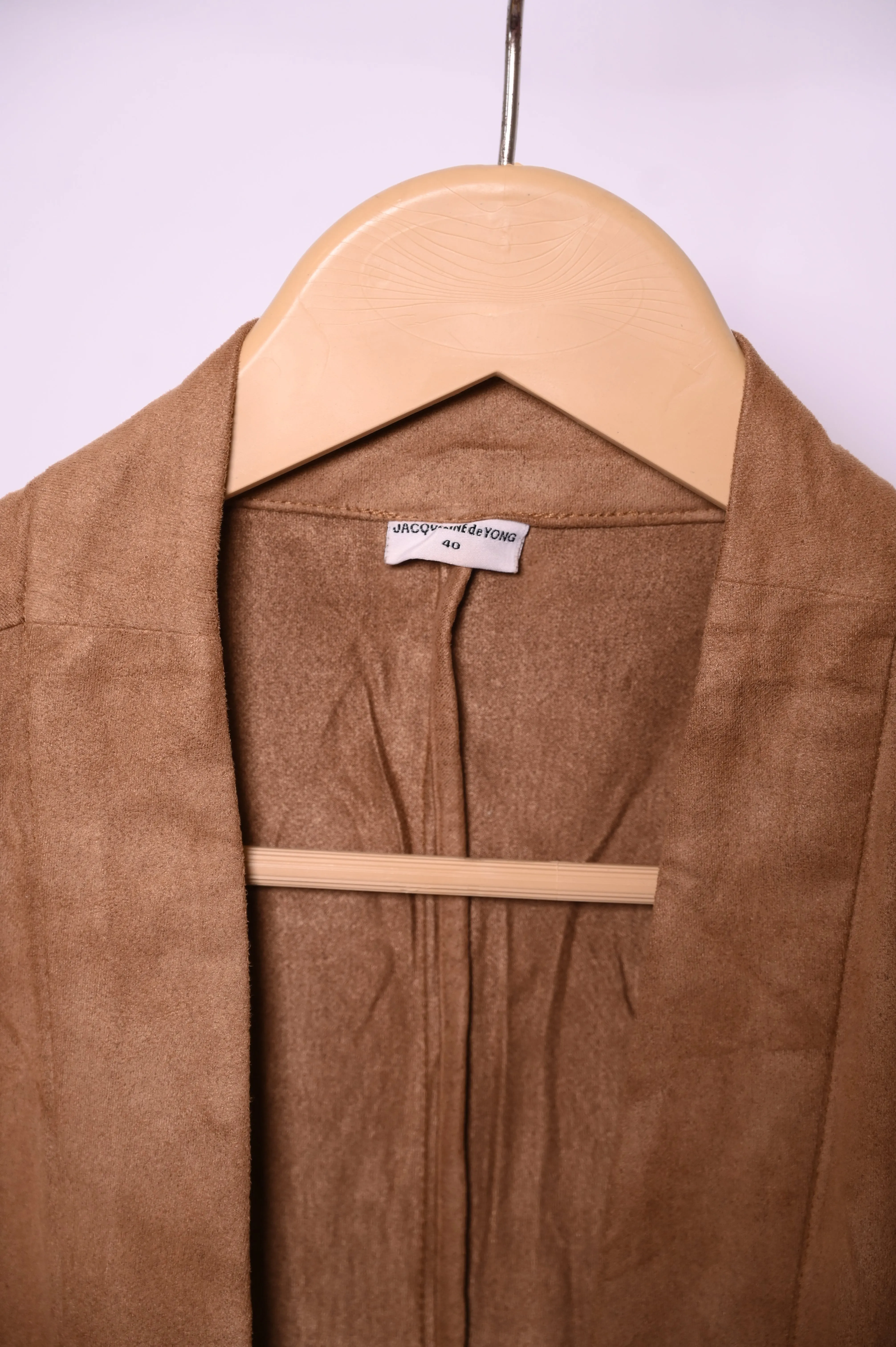 Rust Brown Polyester Shrug