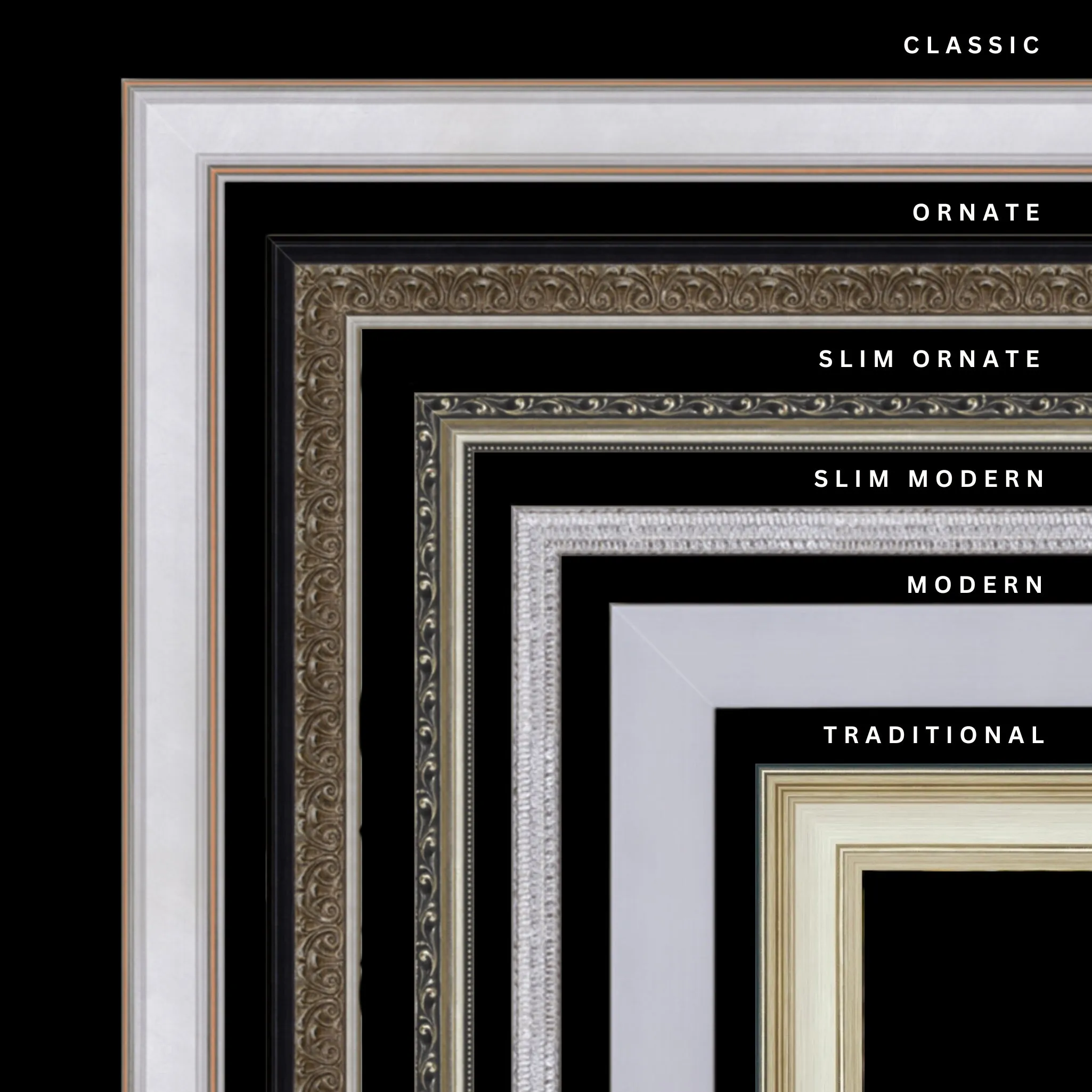Silver 30x35 Picture Frame Ornate Traditional Classic Antique