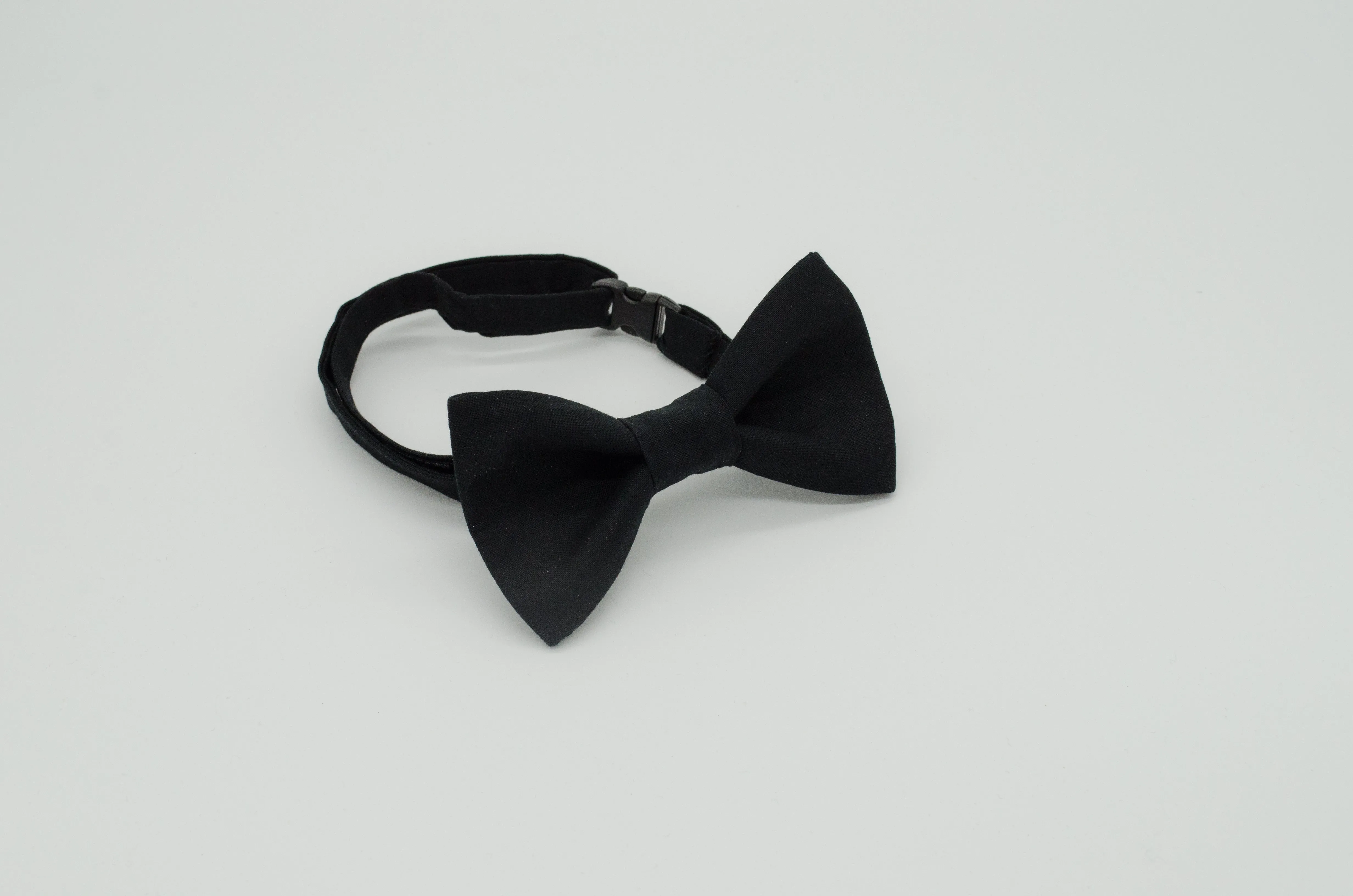 Soft Black Bow Tie (199)