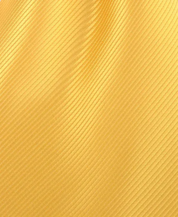 Solid Yellow Necktie