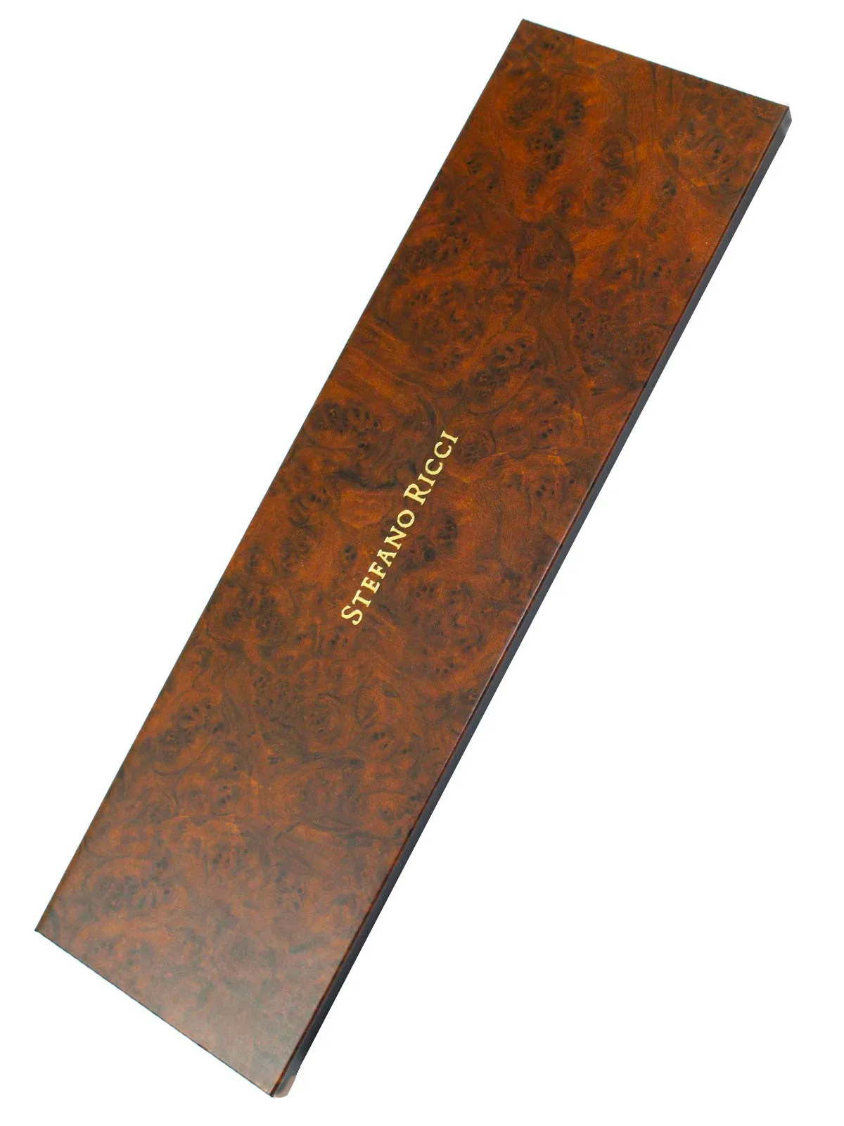 Stefano Ricci Tie Navy Blue Ornamental - Pleated Silk