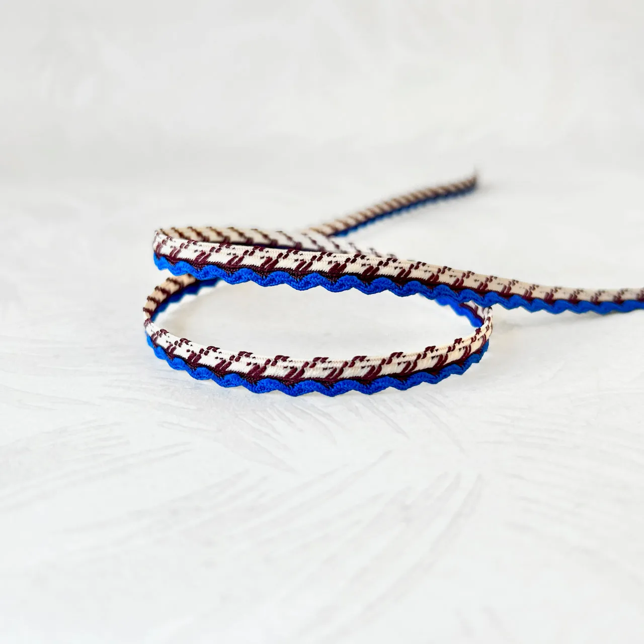 Stripe Wave Edging - Multiple Colorways