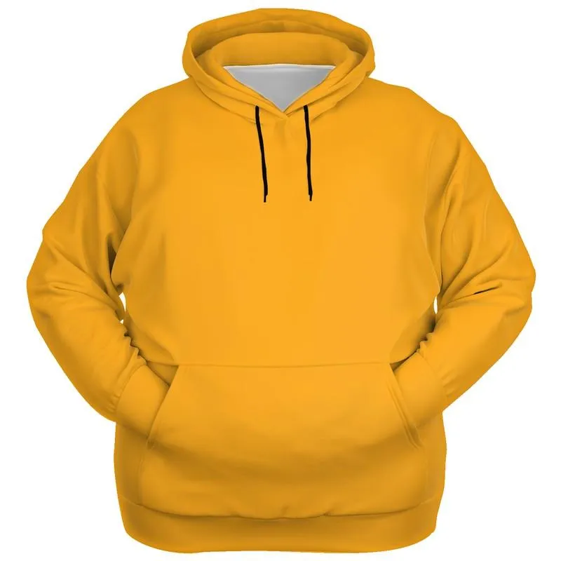 Yellow Orange Hoodie | Unisex | with PLUS sizes | Bright Pure Orange | C0M38Y100K0