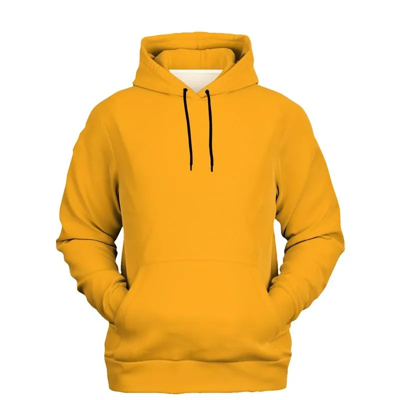 Yellow Orange Hoodie | Unisex | with PLUS sizes | Bright Pure Orange | C0M38Y100K0