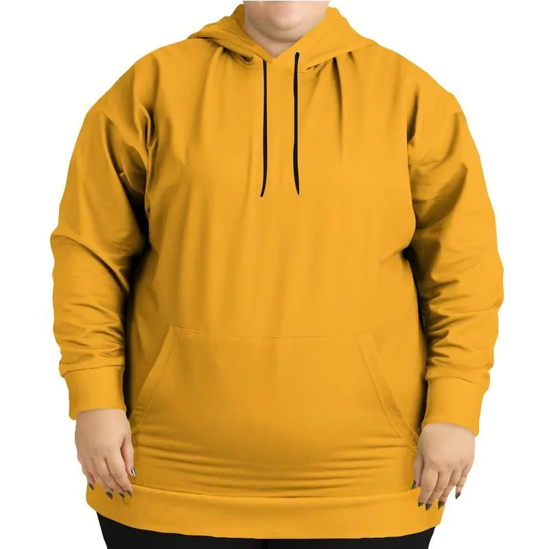 Yellow Orange Hoodie | Unisex | with PLUS sizes | Bright Pure Orange | C0M38Y100K0