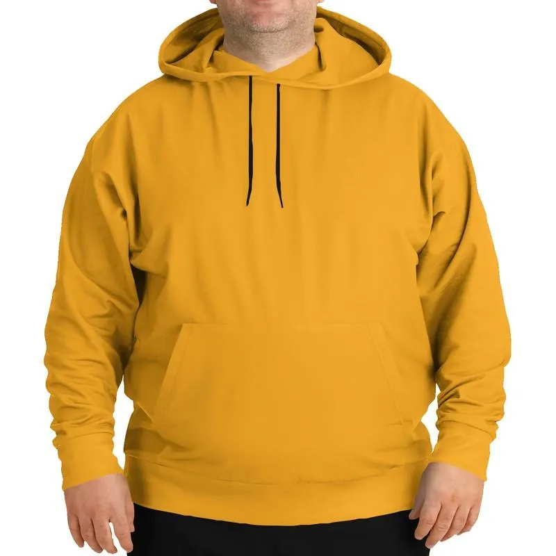 Yellow Orange Hoodie | Unisex | with PLUS sizes | Bright Pure Orange | C0M38Y100K0