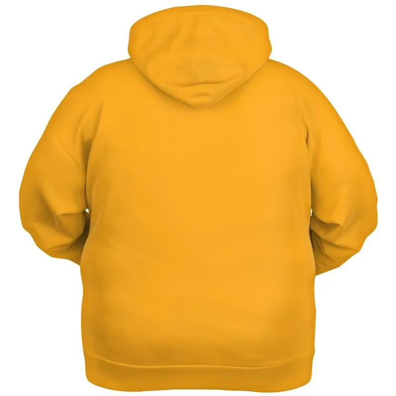Yellow Orange Hoodie | Unisex | with PLUS sizes | Bright Pure Orange | C0M38Y100K0